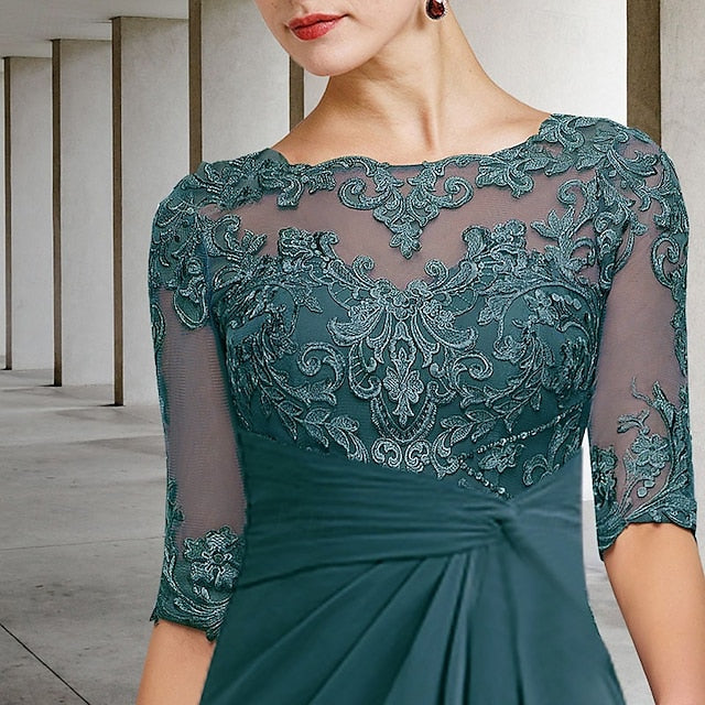 Plus of Mother Size the Wedding Sheath Guest Dress Elegant Bride FashionChic