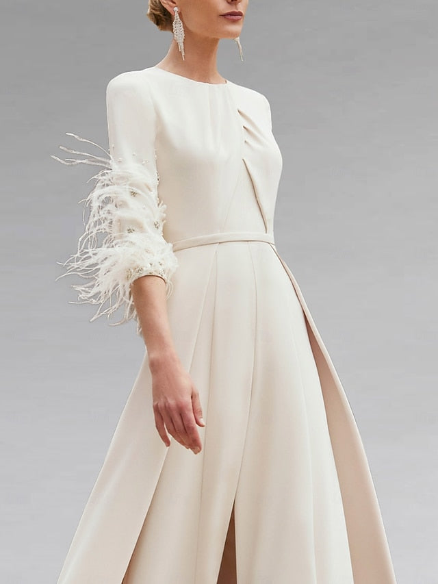 Vintage Bride Jumpsuit Formal Elegant Mother the of Wedding FashionChic