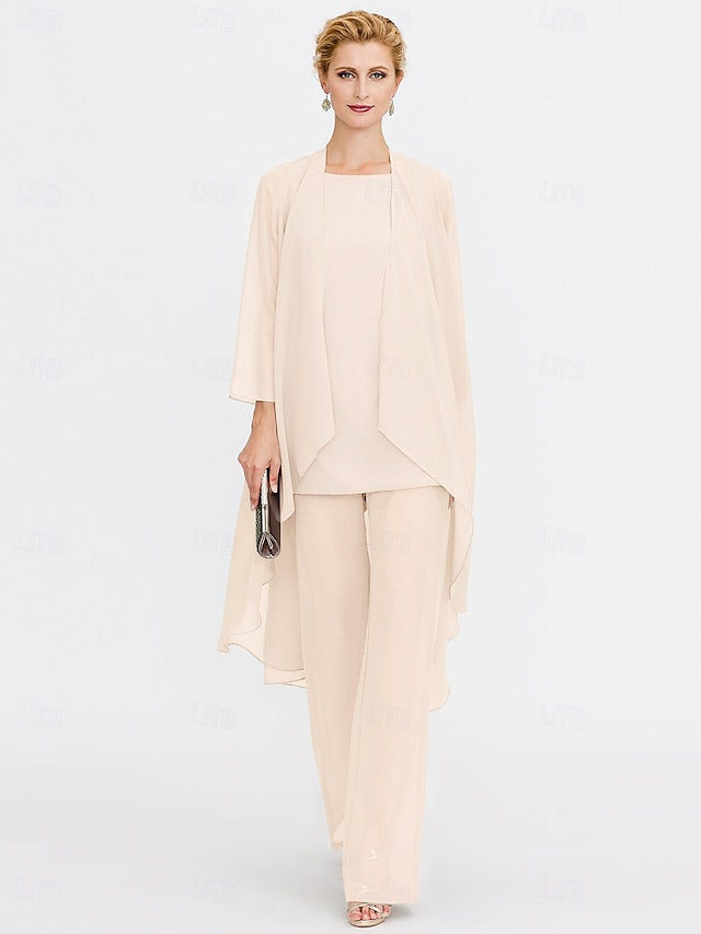 Piece 3 the Pantsuit Wedding Bride of Mother Beach FashionChic