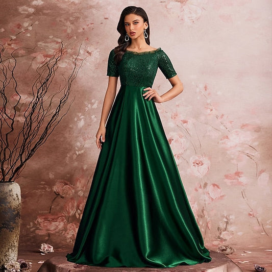 of Sparkle Bride A-Line Mother Evening Formal Dress Gown the FashionChic