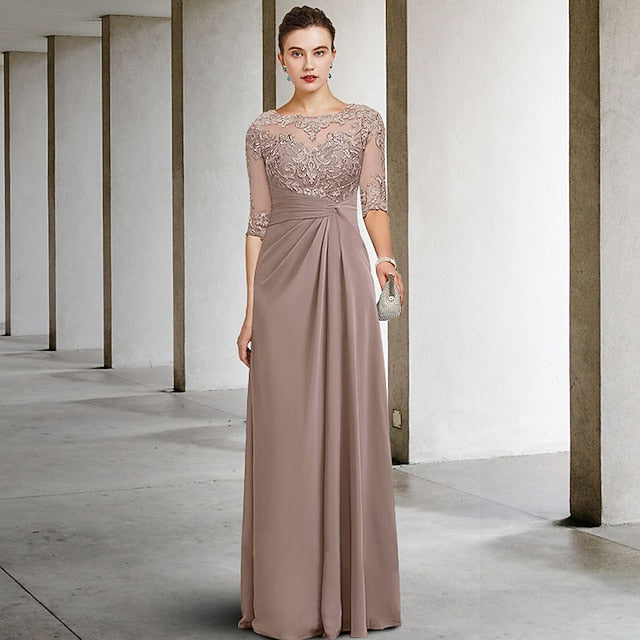 Plus of Mother Size the Wedding Sheath Guest Dress Elegant Bride FashionChic