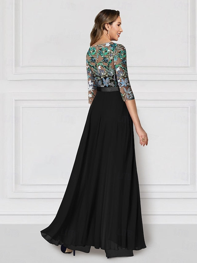 Wedding Jumpsuit the Mother Formal Floral of Bride Embroidered FashionChic