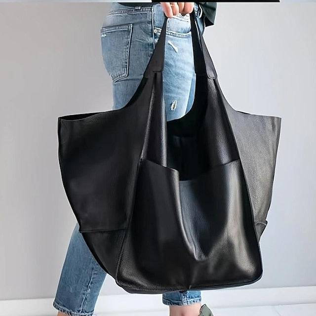 Women's Men's PU Party Leather Bag Shoulder Handbag FashionChic