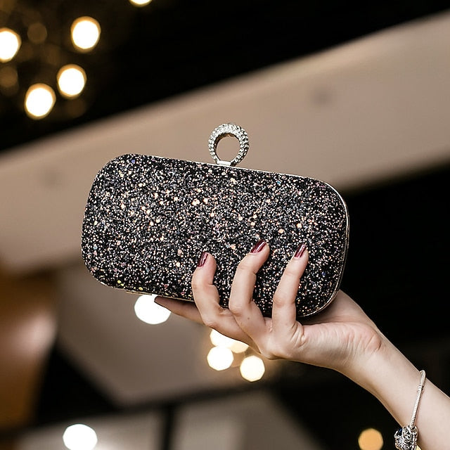 Wristlet Leather PU Bags Clutch Women's Evening Bag FashionChic