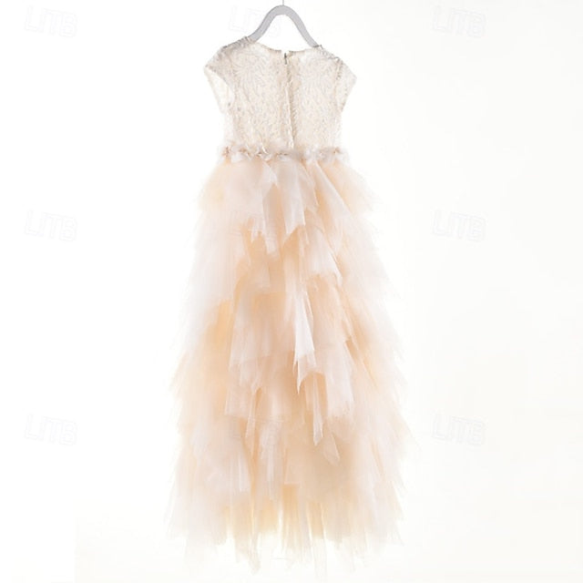 Girls' Girl Kid's Flower Dress Princess FashionChic