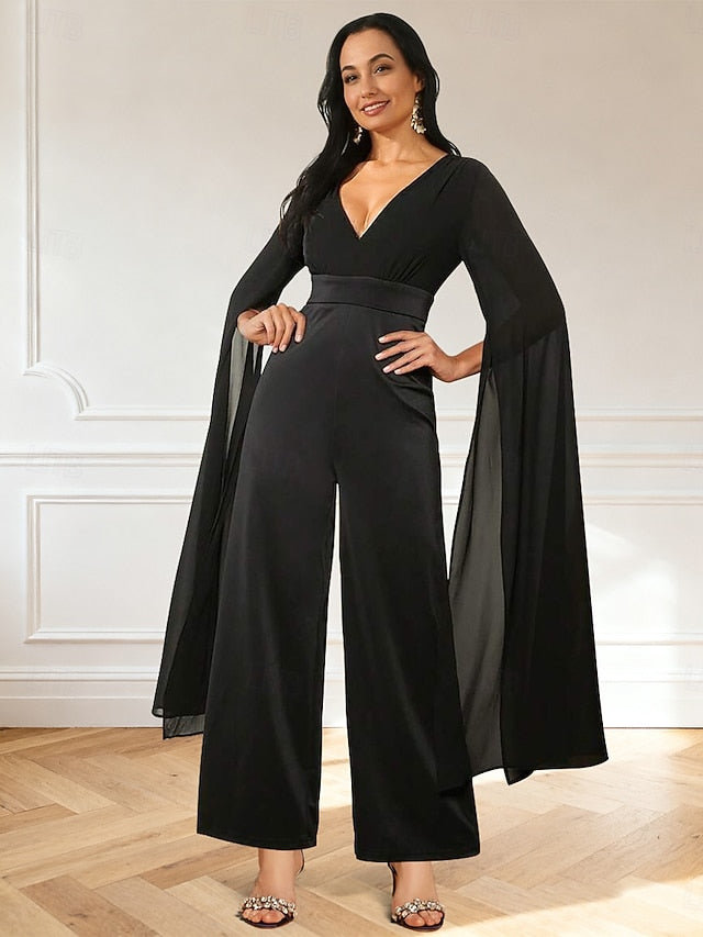 Formal V Jumpsuits Mother the Dress Elegant Bride of Minimalist FashionChic
