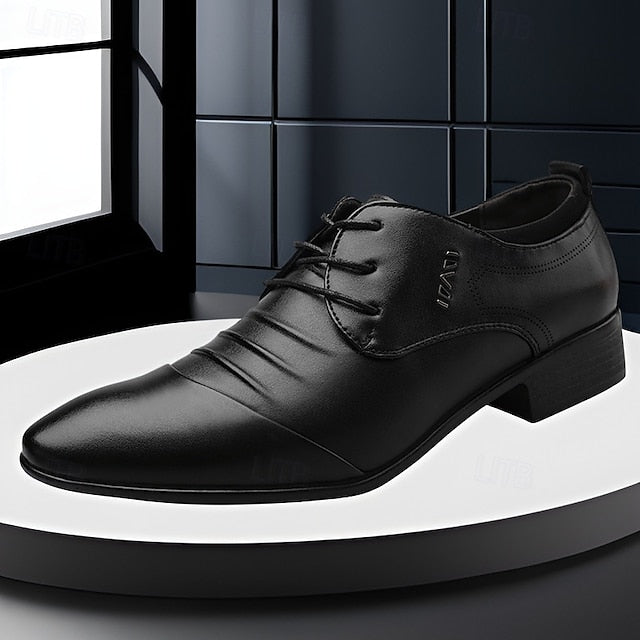 - Men's White Dress for Lace-Up Shoes Formal Elegant FashionChic