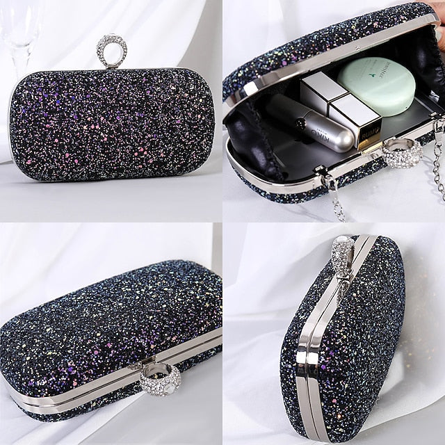 Wristlet Leather PU Bags Clutch Women's Evening Bag FashionChic