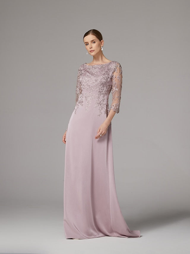 the Wedding Beach Sheath Elegant Dress Mother of Bride FashionChic