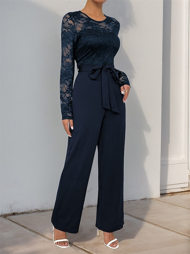 Jumpsuit Elegant Bride Casual the Mother / Pantsuit of Jewel FashionChic