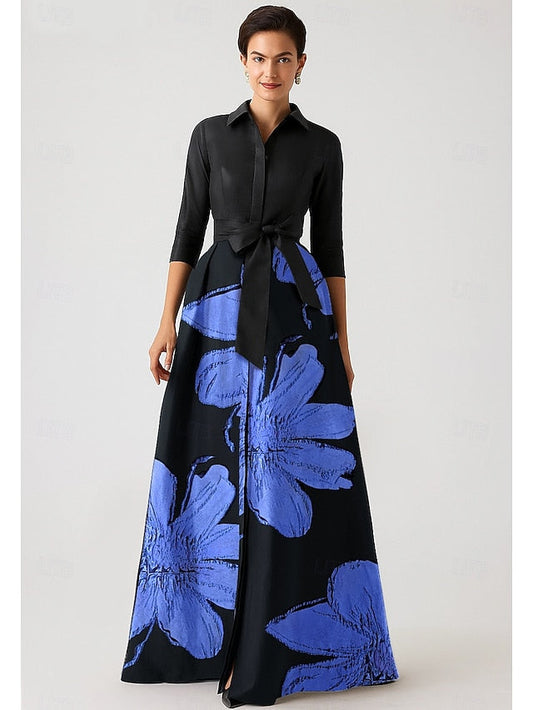 Elegant Evening Mother of Gown Formal Dress A-Line Bride the FashionChic