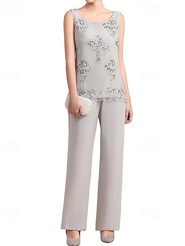 the of Elegant Mother 3 Dress Bride Pantsuit Piece FashionChic