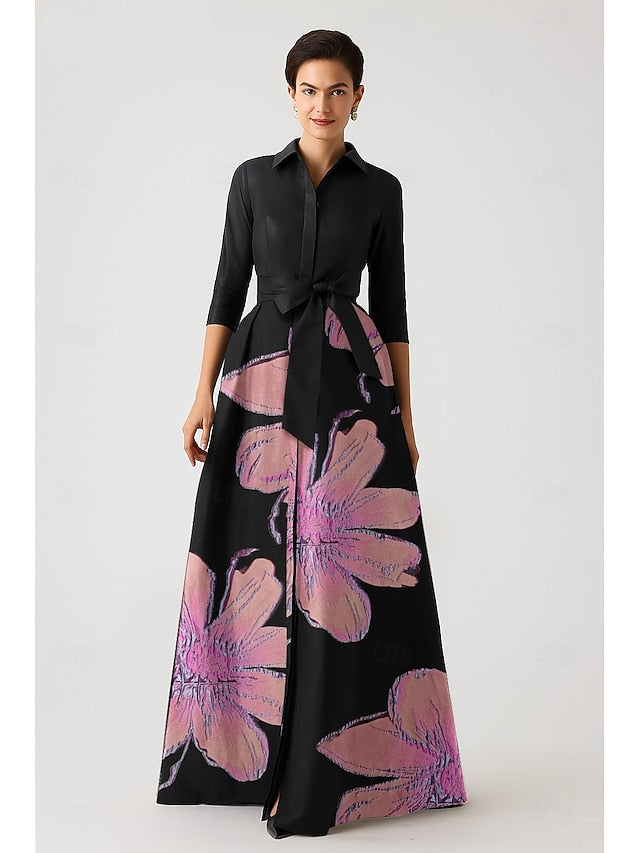 Elegant Evening Mother of Gown Formal Dress A-Line Bride the FashionChic