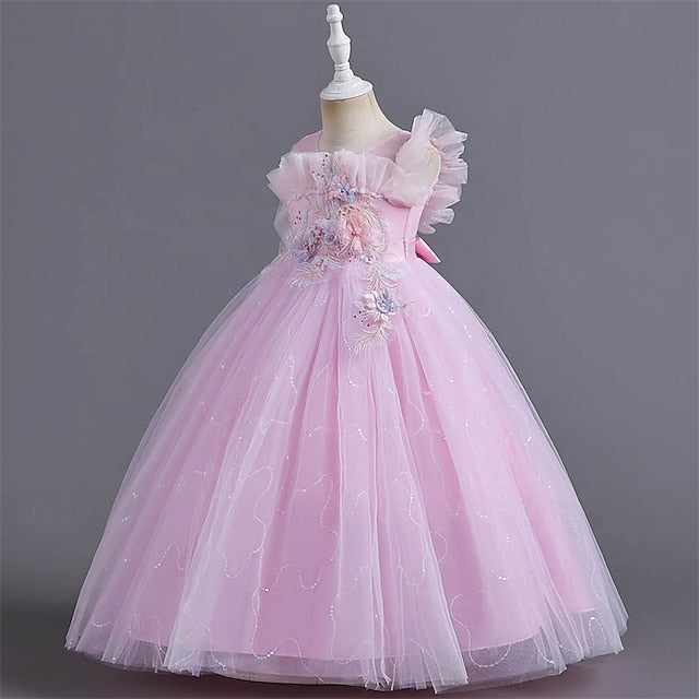 Princess Kid's Flower Girls' Dress Girl FashionChic