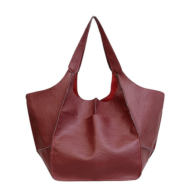 Women's Men's PU Party Leather Bag Shoulder Handbag FashionChic