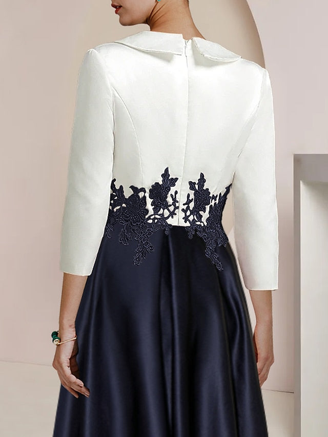 Dress of Bride Tuxedo the Wedding A-Line Formal Mother FashionChic