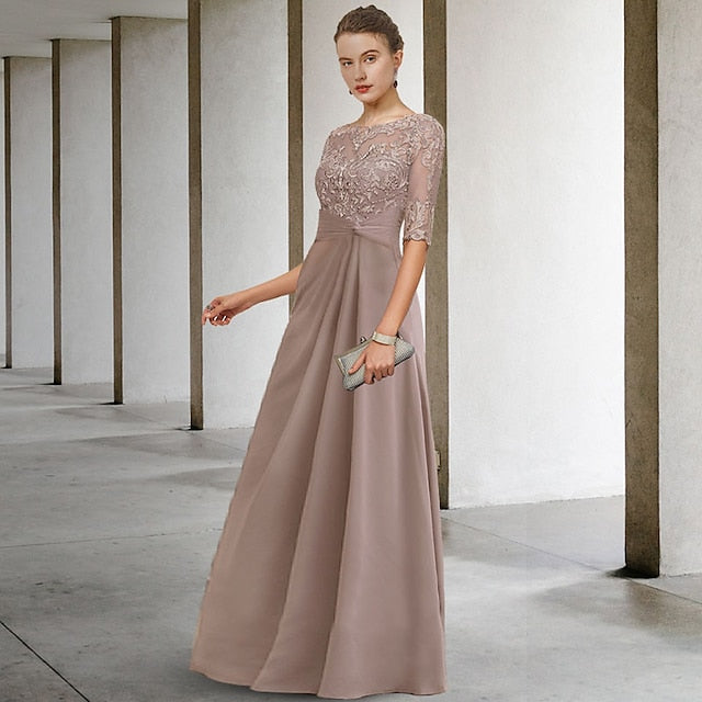 Plus of Mother Size the Wedding Sheath Guest Dress Elegant Bride FashionChic