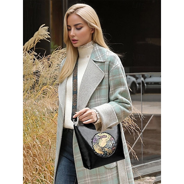 Bag Women's Elephant Shoulder Boho – Vintage Embossed FashionChic