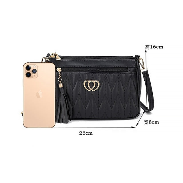 Shoulder Crossbody PU Bag Leather Hobo Women's FashionChic