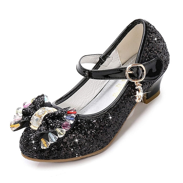 Girls' Party Princess Glitter Mary Sparkling – Shoes Jane FashionChic