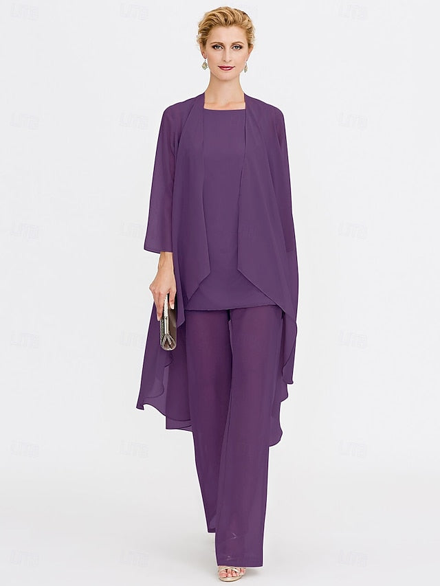 Piece 3 the Pantsuit Wedding Bride of Mother Beach FashionChic