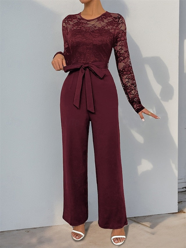 Jumpsuit Elegant Bride Casual the Mother / Pantsuit of Jewel FashionChic