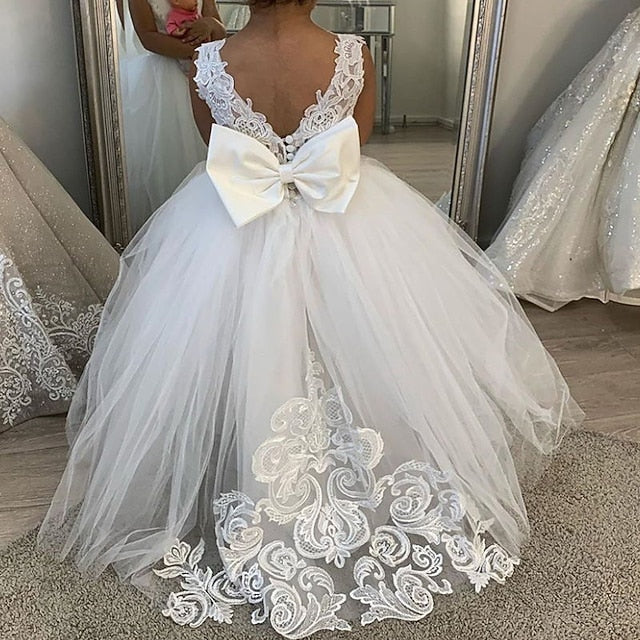 Girls' First Party Dress Girl Flower Communion FashionChic