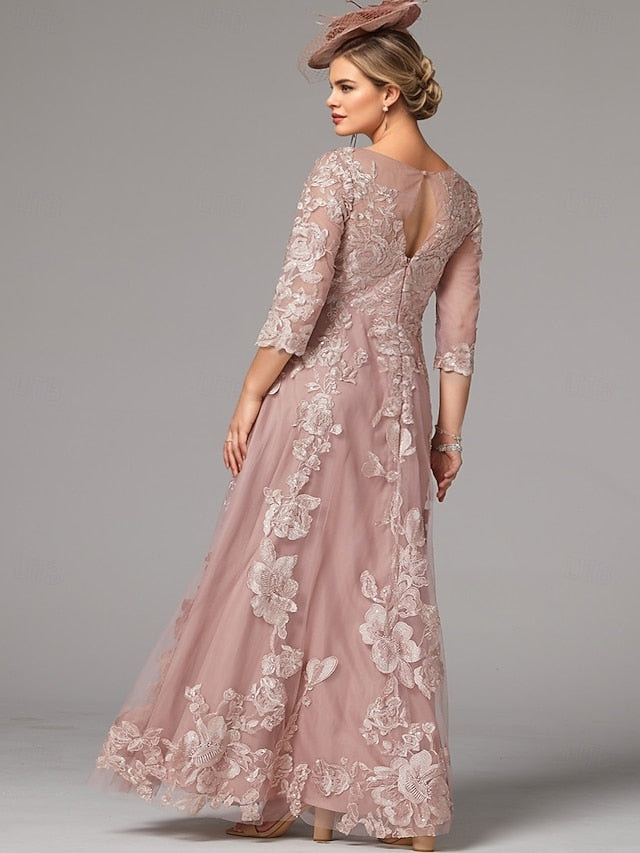 Elegant Bride of Wedding the Beach Dress A-Line Mother FashionChic