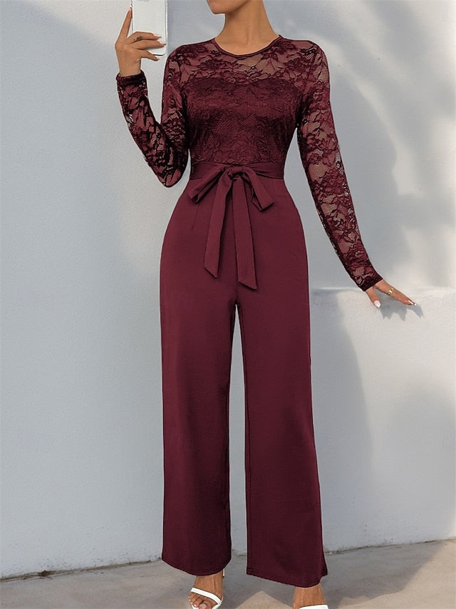 Jumpsuit Elegant Bride Casual the Mother / Pantsuit of Jewel FashionChic