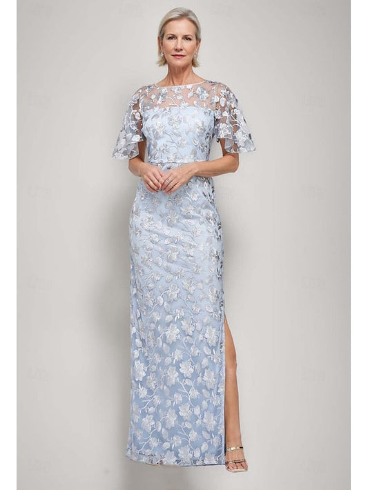Sheath Elegant Dress Mother Luxurious Bride Boat / the Column of FashionChic