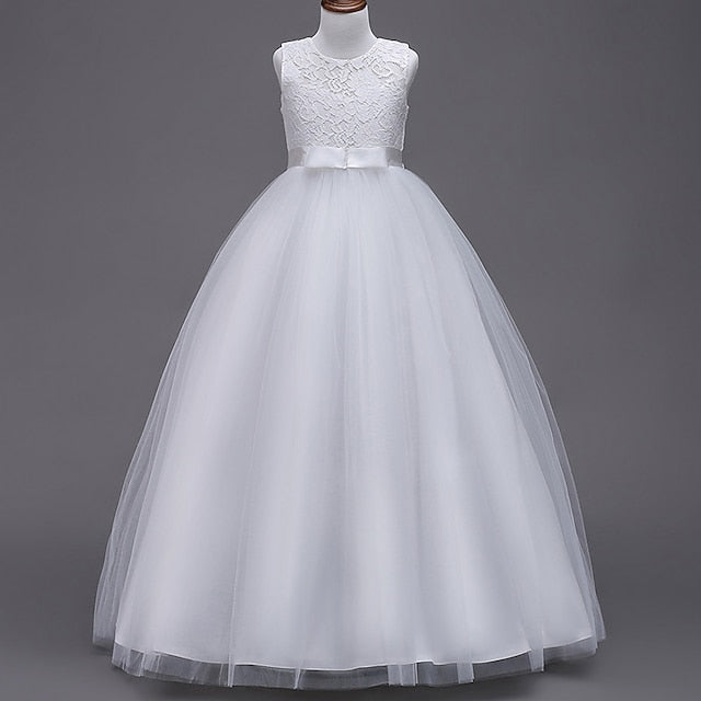 Flower Gown Girls' Dress Evening Party Girl FashionChic