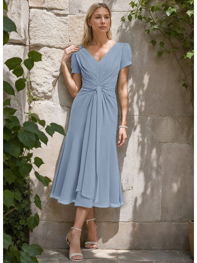 the of Formal Mother Elegant Wedding A-Line Dress Bride Guest FashionChic