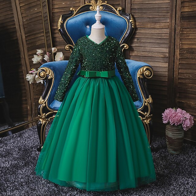 Dress Flower Girls' Girl Party Performance FashionChic