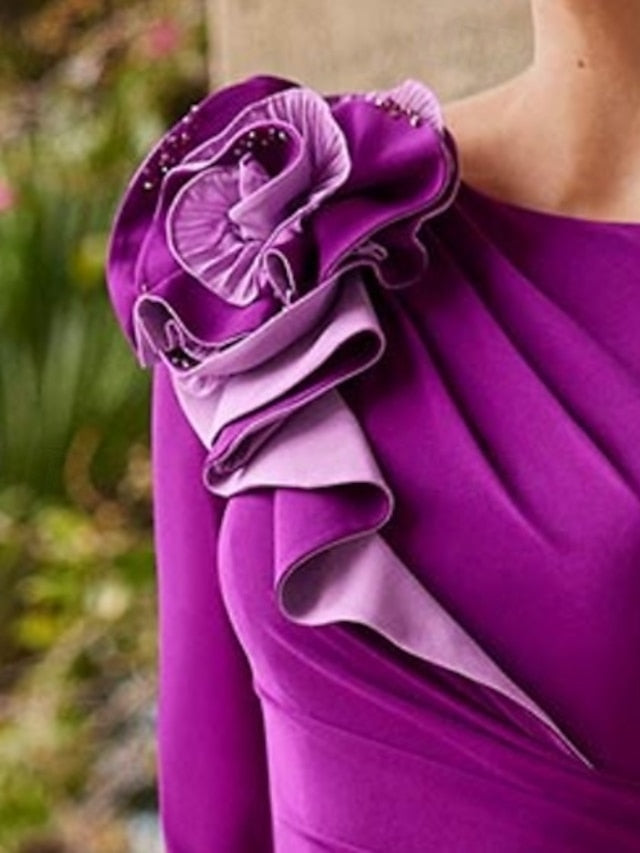 Gown Formal Bride Evening the Elegant A-Line Mother Dress of FashionChic