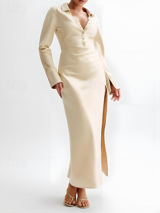 of Mother Elegant Dress Shirt / Bride Mermaid the Trumpet FashionChic