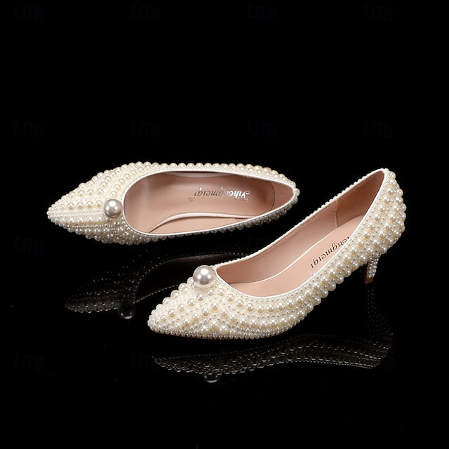 Shoes Wedding White Women's Dress Party FashionChic