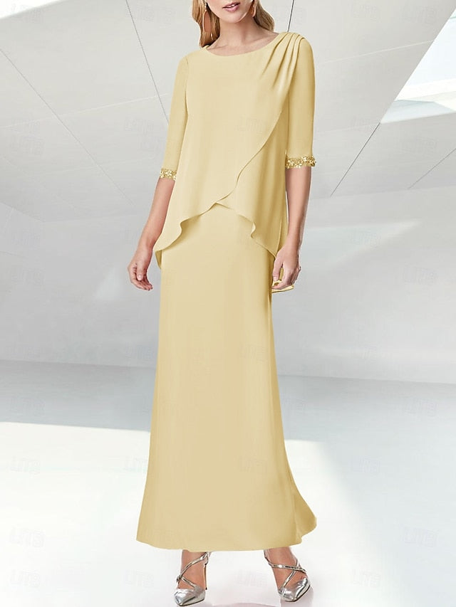 Wedding Jewel Mother of Bride Beach the Dress Sheath Elegant FashionChic