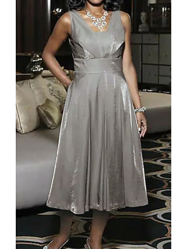 A-Line Vintage of Guest Elegant Mother Bride the Dress Wedding FashionChic