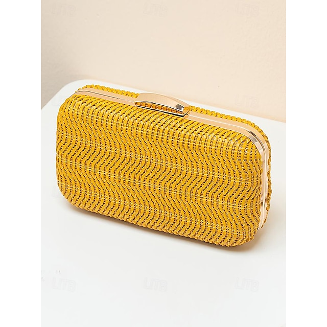 Evening Leather Wristlet Bag Clutch Women's PU Party FashionChic