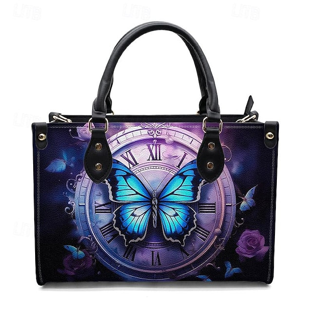Women's Shoulder Handbag Boston PU Bag Crossbody FashionChic