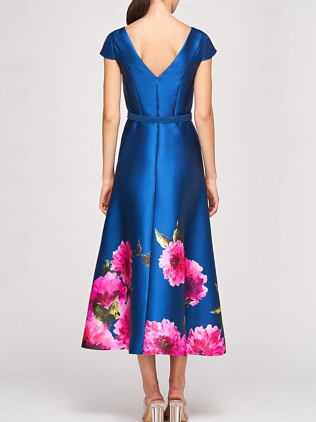 Dress Formal High Guest Wedding A-Line Cocktail Dresses Split FashionChic