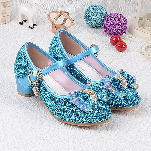 Girls' Party Princess Glitter Mary Sparkling – Shoes Jane FashionChic