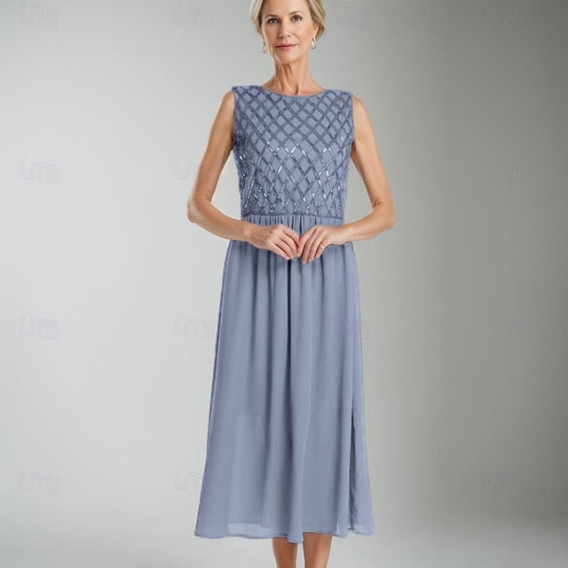 Bride the of A-Line Wedding Simple Guest Dress Mother FashionChic