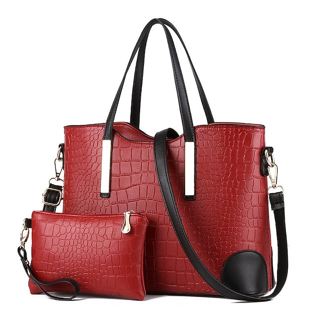 Boston Shoulder Bag PU Handbag Women's Crossbody FashionChic
