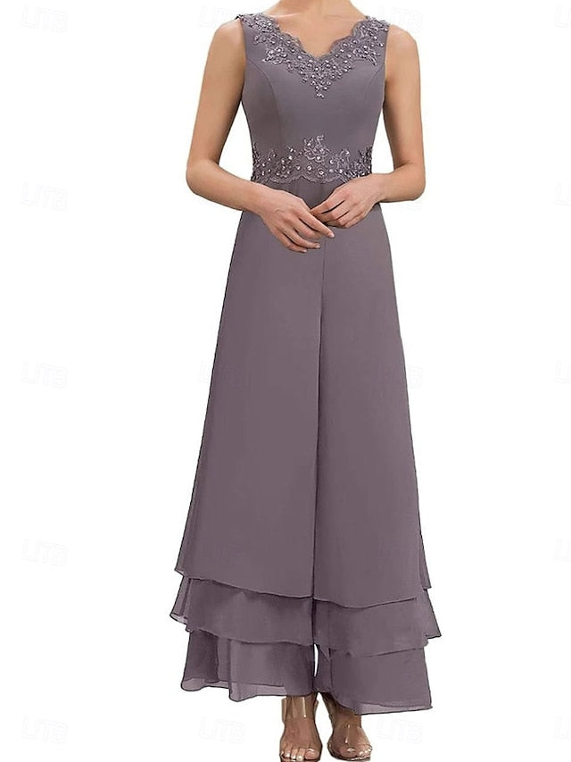 Mother Sets Elegant Bride Dress of the Guest Wedding FashionChic