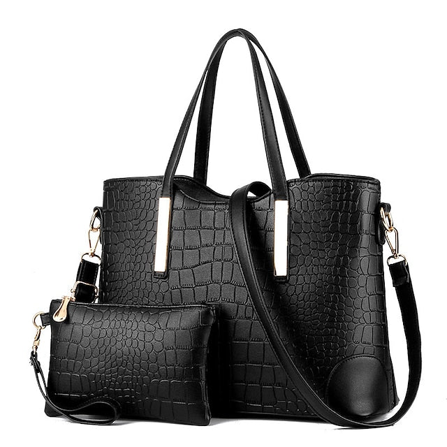 Boston Shoulder Bag PU Handbag Women's Crossbody FashionChic