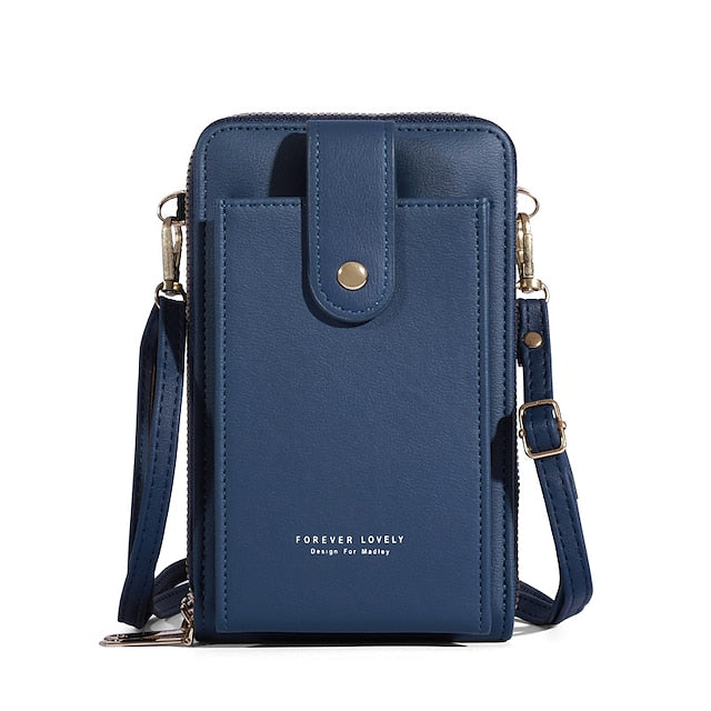 Mobile Phone PU Women's Bag Shoulder Crossbody FashionChic