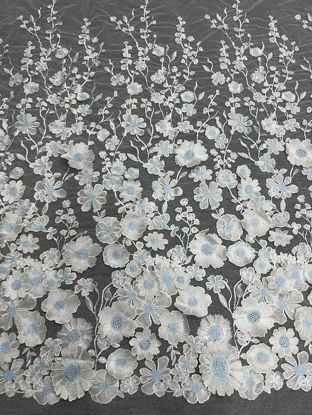 the Dress Bride Floral of Mother A-Line Embroidered FashionChic