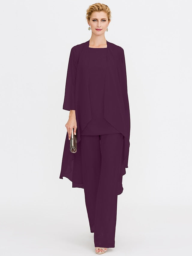 Piece 3 the Pantsuit Wedding Bride of Mother Beach FashionChic