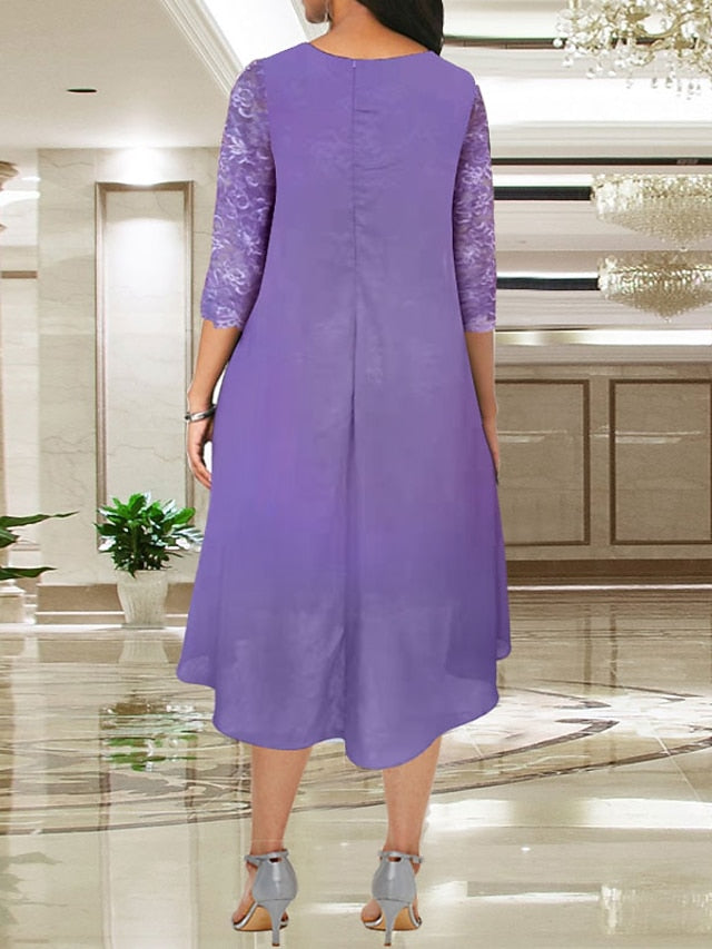 Beach Mother Guest Dress of A-Line Wedding the Bride FashionChic